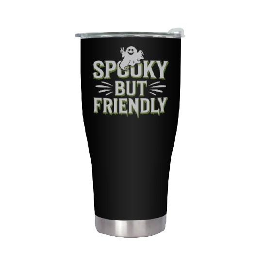 Paranormal Comedy Funny Ghost Humor Lighthearted Stainless Steel Tumblers