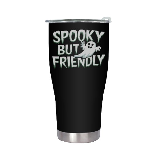 Paranormal Comedy Funny Ghost Humor Lighthearted Stainless Steel Tumblers