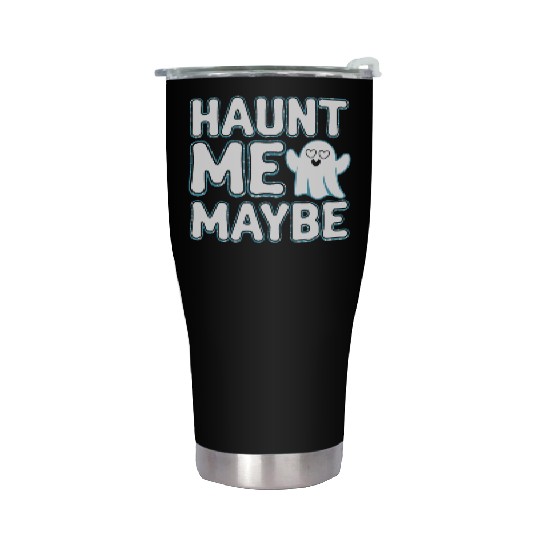 Paranormal Comedy Funny Ghost Humor Lighthearted Stainless Steel Tumblers