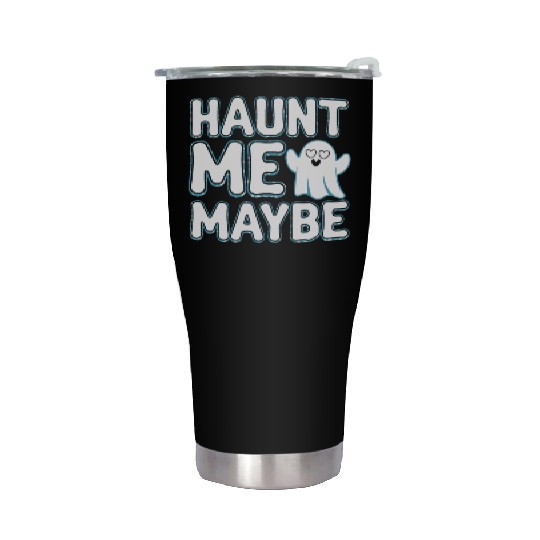 Paranormal Comedy Funny Ghost Humor Lighthearted Stainless Steel Tumblers