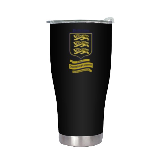 Patterson Underground Heraldic Shield Light Stainless Steel Tumblers