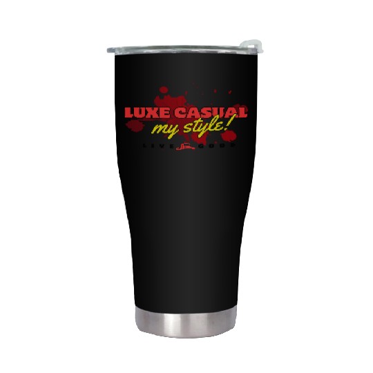 Graffiti Stainless Steel Tumblers Stainless Steel Tumblers, Urban Streetwear, Unisex