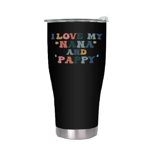 I Love My Nana and Pappy Stainless Steel Tumblers lToddler & Youth
