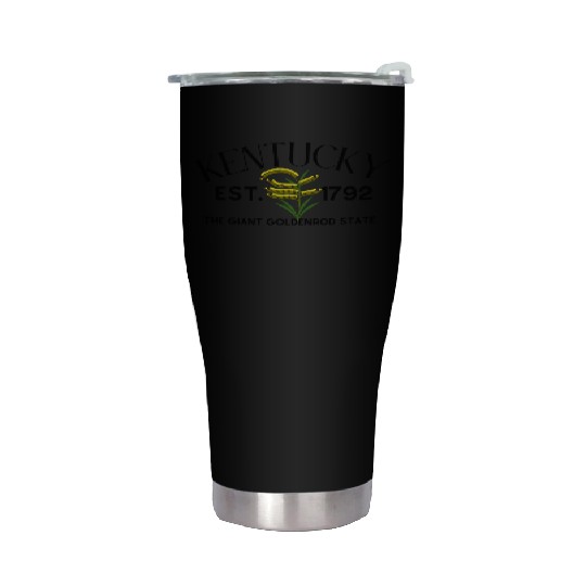 Kentucky Giant Goldenrod State Stainless Steel Tumblers