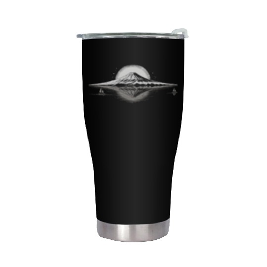 Mount Fuji Stainless Steel Tumblers