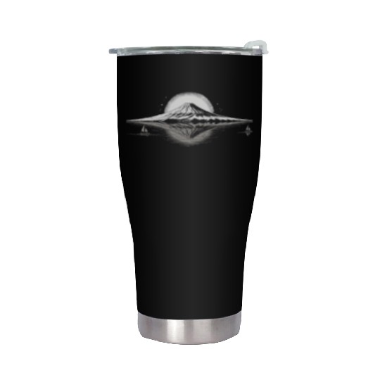 Mount Fuji Stainless Steel Tumblers