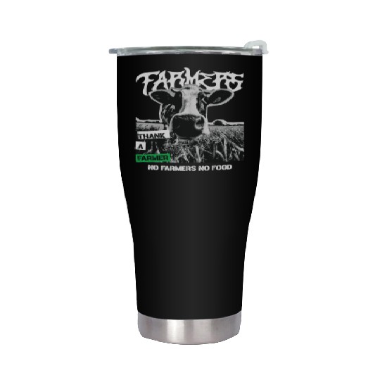 Thank a farmer DESIGN Stainless Steel Tumblers