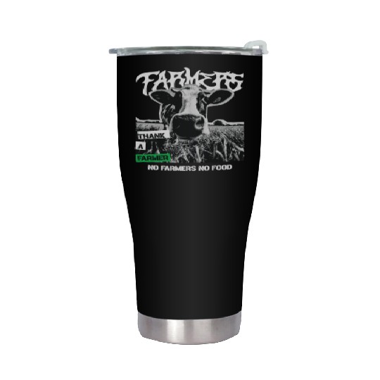 Thank a farmer DESIGN Stainless Steel Tumblers