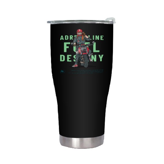 Adrenaline Fuel Destiny – Anime-Inspired Stainless Steel Tumblers