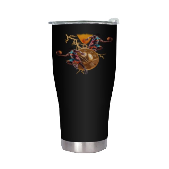 Basketball Game Day Stainless Steel Tumblers