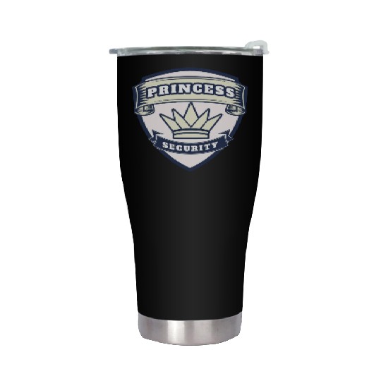princess security birthday Stainless Steel Tumblers