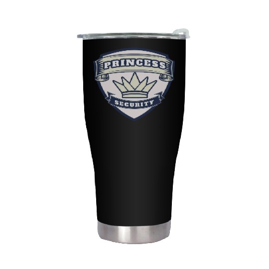 princess security birthday Stainless Steel Tumblers