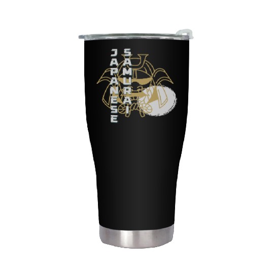 Japanese Samurai Stainless Steel Tumblers