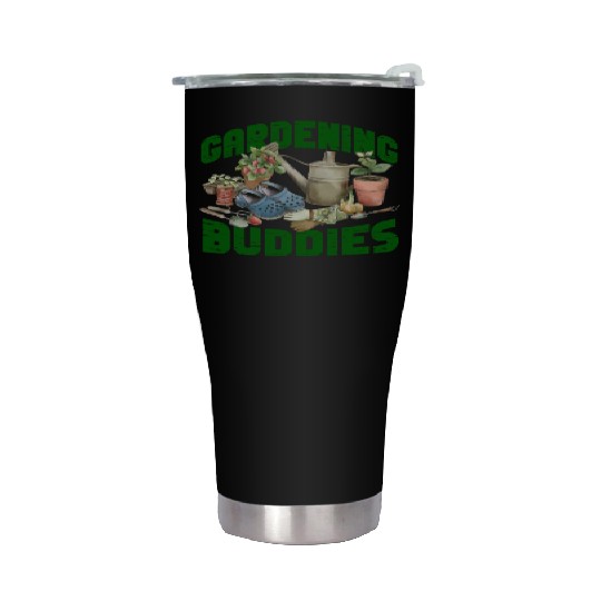 Plant Lover Gardening Besties Stainless Steel Tumblers