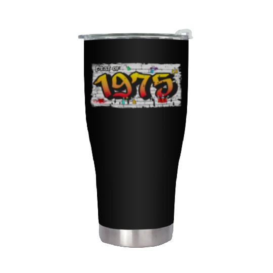 Retro Rebel 1975 Graffiti – 50 Years of Timeless Stainless Steel Tumblers