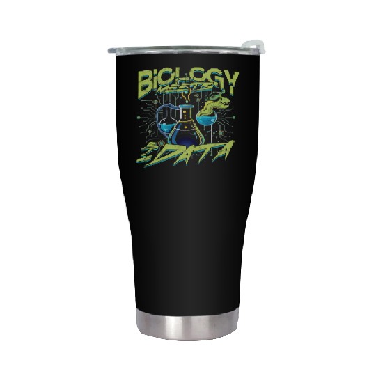 Bioinformatics Analyst Biology Meets Big Data Stainless Steel Tumblers