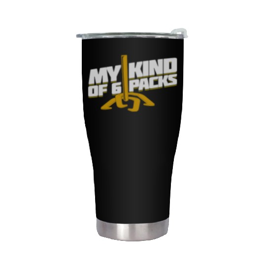 Horseshoe Pitching Stainless Steel Tumblers