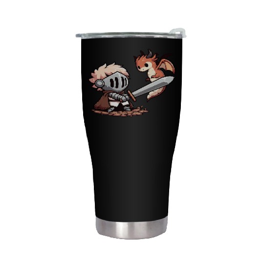 Chibi Knight Stainless Steel Tumblers