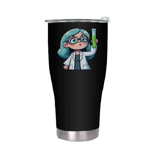 Chibi Chemist's Discovery Stainless Steel Tumblers