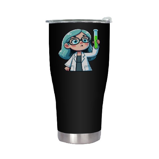 Chibi Chemist's Discovery Stainless Steel Tumblers