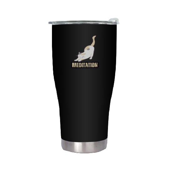 yoga, Meditation Stainless Steel Tumblers