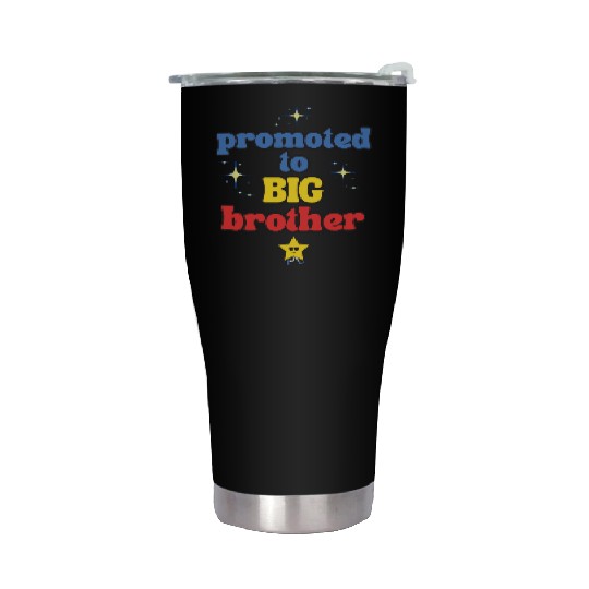 Promoted to BIG Brother – Kids & Toddler Tees Stainless Steel Tumblers