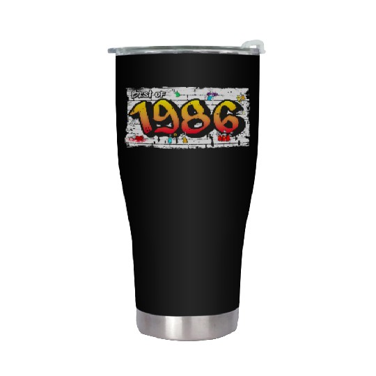 Best of 1986 Graffiti – 39 Years of Urban Attitude Stainless Steel Tumblers