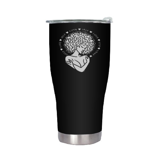 Love Self Stainless Steel Tumblers