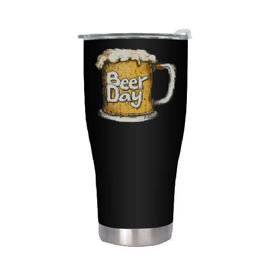 Beer Day Stainless Steel Tumblers