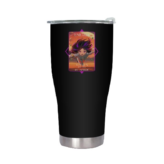 Stainless Steel Tumblers Guardian of Light : Rise Against Darnkness