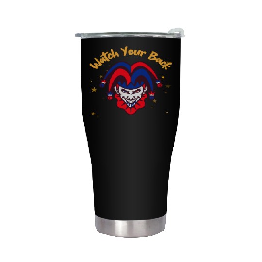 April 1st Prank Stainless Steel Tumblers | Unisex Stainless Steel Tumblers | Fun Gif