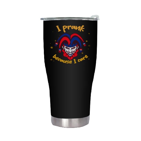 April 1st Prank Stainless Steel Tumblers Unisex Stainless Steel Tumblers | Fun Gift