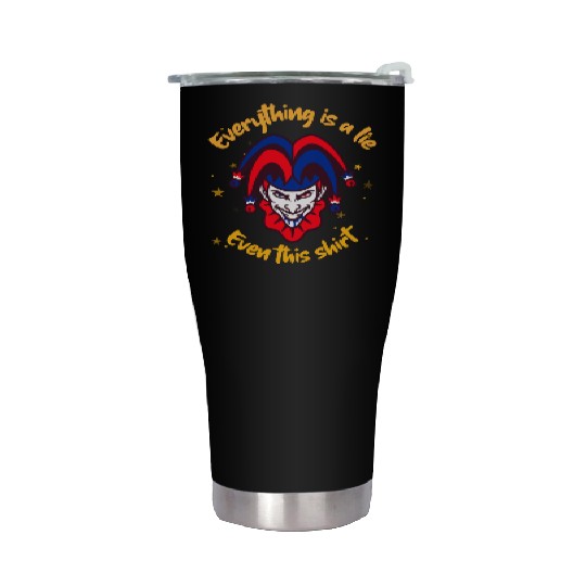 April 1st Prank Stainless Steel Tumblers Unisex Stainless Steel Tumblers | Fun Gift