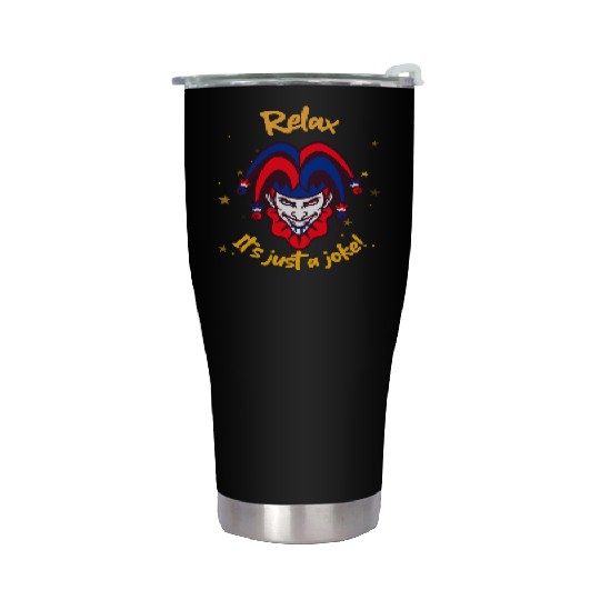 April 1st Prank Stainless Steel Tumblers Unisex Stainless Steel Tumblers | Fun Gift
