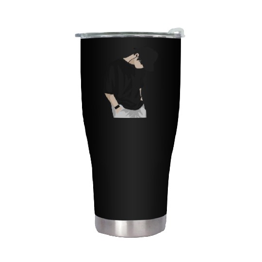 Minimalist Streetwear Vibes Stainless Steel Tumblers