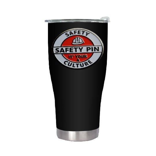 Safety Pin Stainless Steel Tumblers