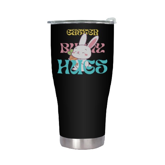 Easter Bunny Hugs - Holiday Stainless Steel Tumblers