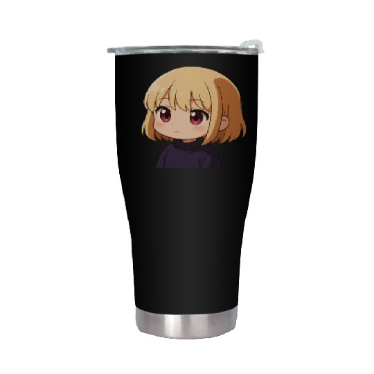 Cha Hae-In chibi version Stainless Steel Tumblers