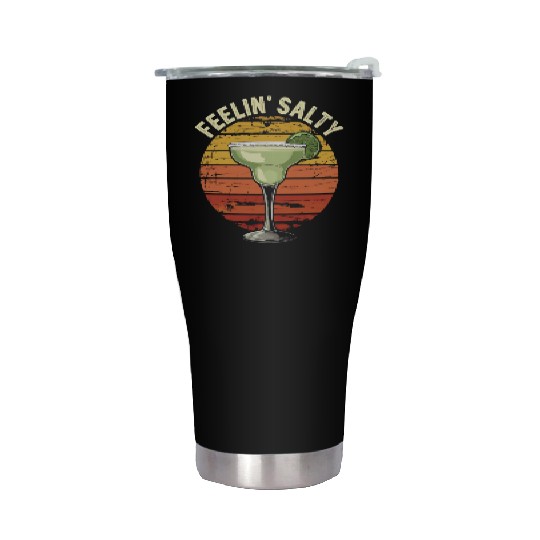 Feelin Salty Margarita-Stainless Steel Tumblers Cinco Mayo