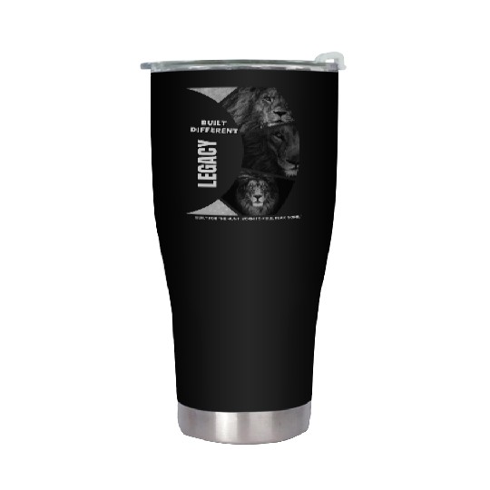 LION MENTALITY Alpha Streetwear Stainless Steel Tumblers