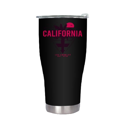 California Est 1986 Stainless Steel Tumblers