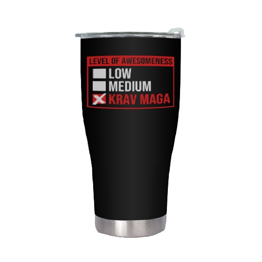 Krav Maga Israel Martial Arts Stainless Steel Tumblers