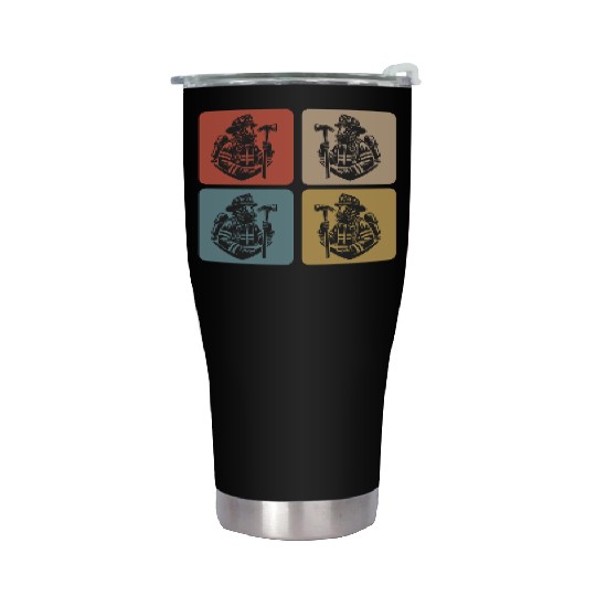 Fire Brigade - Heroes In Action Stainless Steel Tumblers