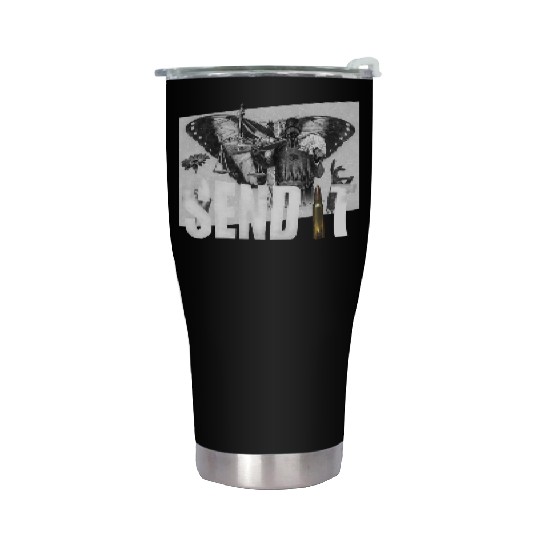 Send lawyers guns and money Stainless Steel Tumblers