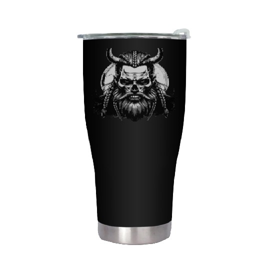 Viking Warrior Man Odin Thor Norman Walhalla Stainless Steel Tumblers