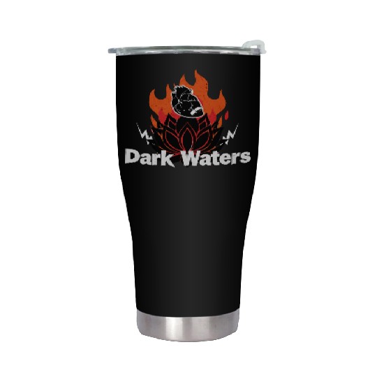 Black Lotus Fire Rock Stainless Steel Tumblers