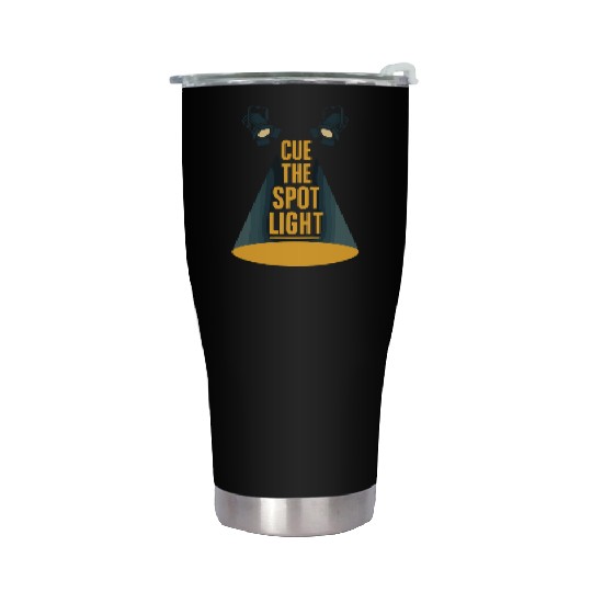 Theater Kid Drama Club Musical Theater Nerd Stage Stainless Steel Tumblers