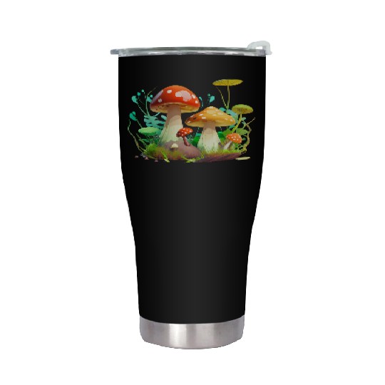 Funky Fungi – Nature’s Neon Wonder Stainless Steel Tumblers
