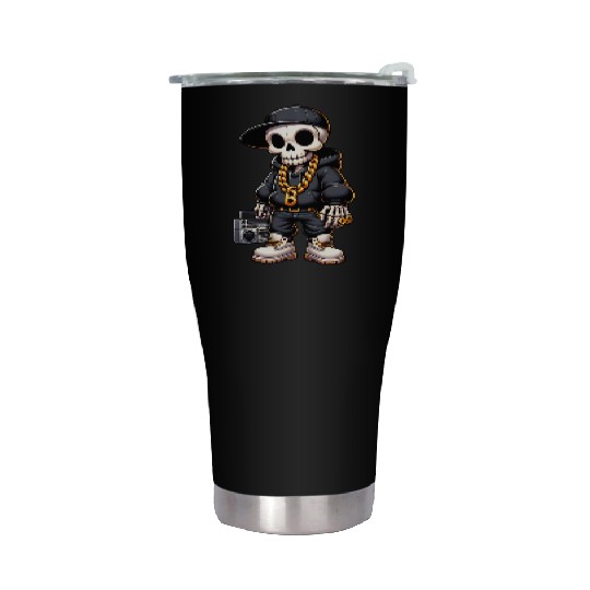 Skully B – Bone Beats & Bling Stainless Steel Tumblers