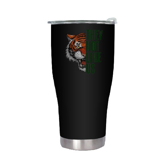They Not Like Us – Tiger Graphic Stainless Steel Tumblers